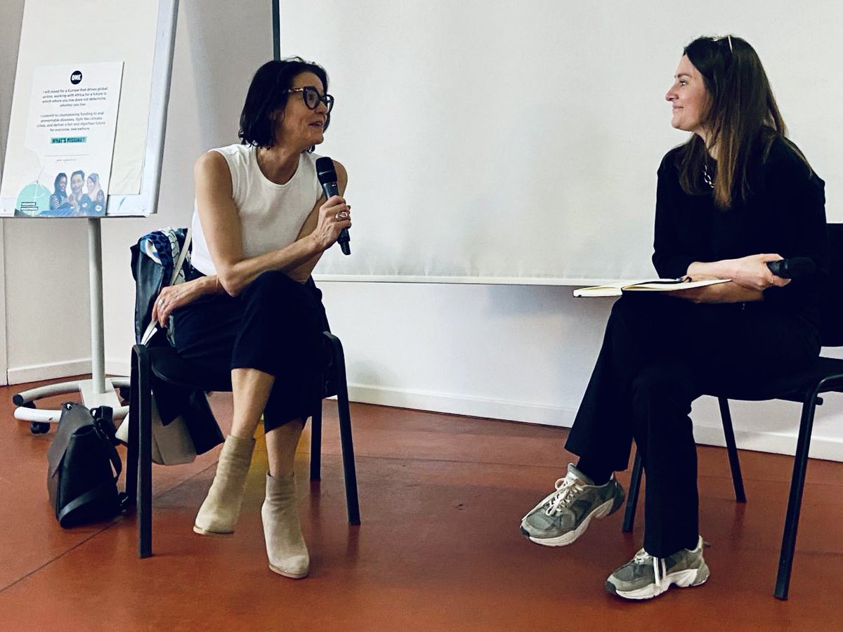 ONEinEU's tweet photo. 🎙️An absolute pleasure talking to @kvanbrempt about what makes for effective, memorable advocacy this afternoon. A wealth of knowledge, experience &amp; inspiration. 🙏Thank you! Her advice…👇 https://t.co/21YnPSzCSx