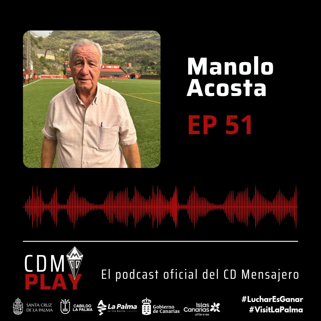 🎙️ Manolo Acosta: 'Me gusta estar en este barco'.

🗣️ Cerramos esta semana de CDM Play con una voz autorizada de nuestro club.

📲 Escúchalo aquí: cdmensajero.es/2024/04/12/epi…

#LucharEsGanar #CDMPlay