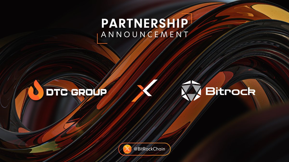 @DTCGroup_ x @BitRockChain Partnership Announcement Bitrock - IBFT 2.0 Proof of Authority (PoA) Ethereum side chain with near-zero native gas fees and 1 second block times. DTC Group - Leading web3 Incubator, Accelerator & Agency that offers comprehensive solutions for web3…