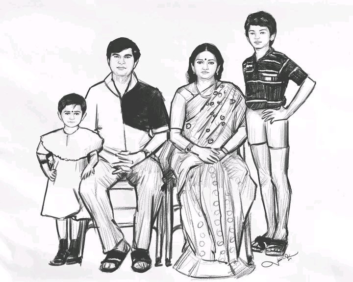 Thalapathy @actorvijay 's  Family Pencil Sketch 2024
#SAChandrasekhar #ShobaChandrasekhar #thalapathysister (Vidhya)
#Thalapathy #ThalapathyVijay𓃵 #thalapathyfamily #TheGreastestOfAllTime