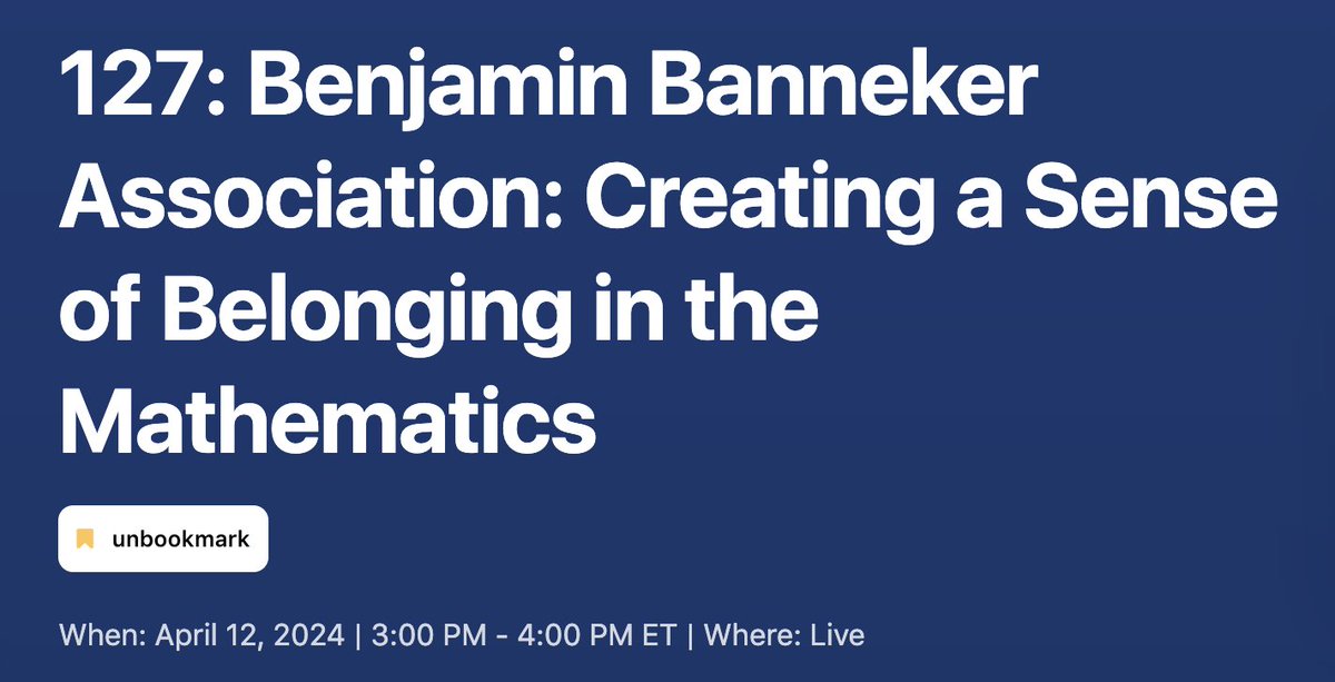 If you are registered for the @NCTM Virtual Conference come and see the @bbamath Session LIVE at 3 pm. Moderator BBA Executive Director Bea Moore, Co-Presenter, President-Elect @pamseda1 📣📣📣