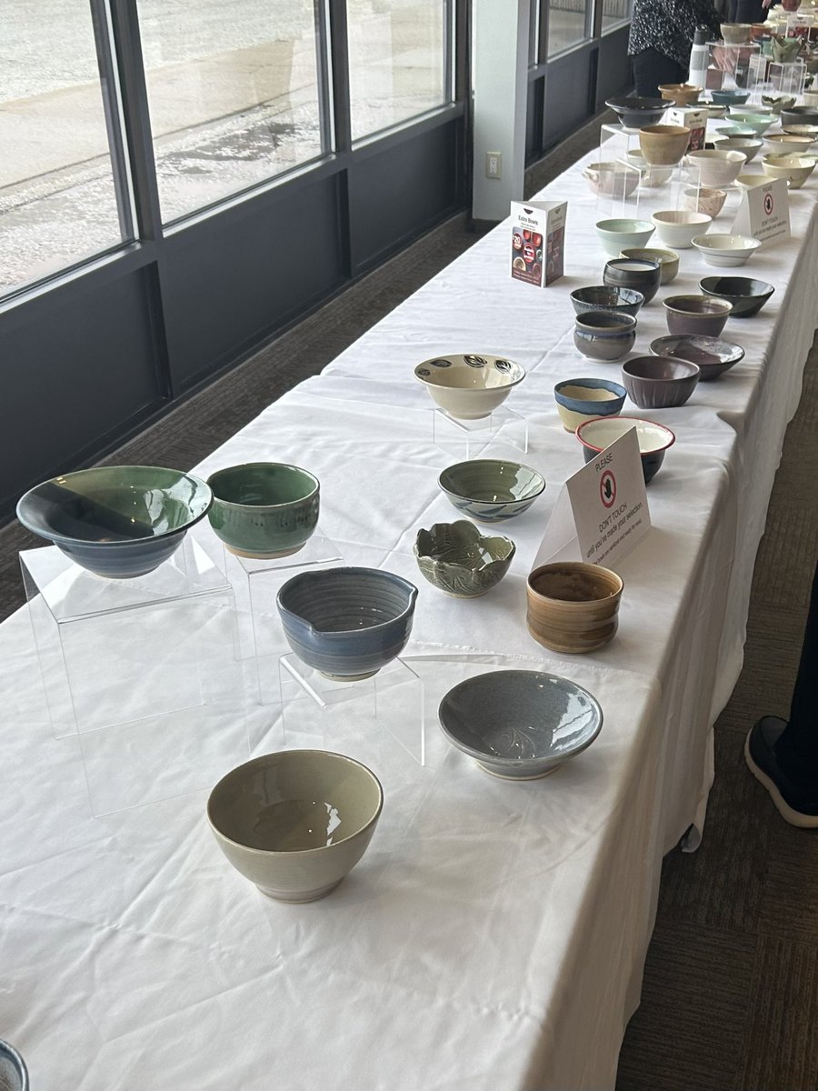 The Empty Bowls fundraiser @LambtonCollege is always a great evening. Thank you to our Ceramics dept, Culinary Management students, Sarnia-Lambton Potters Guild, local restaurants, and all guests for supporting our Lion’s Heart Food Bank & Inn of the Good Shepherd. #LCPride