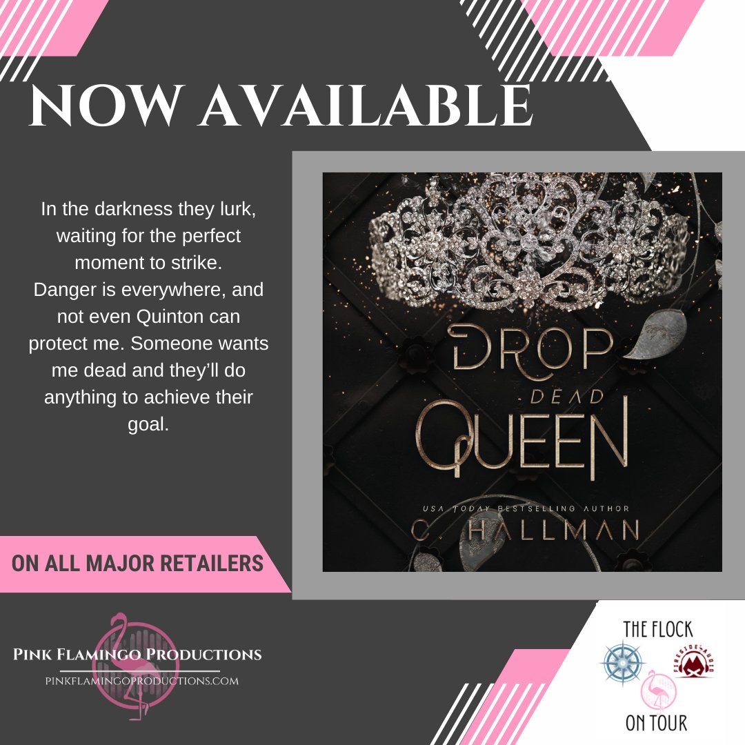 🎧Release Blitz🎧 Drop Dead Queen by @casseyhallman Narrated by #ZaraEden & #ConnorBrown Published & Produced by @PFPAudiobooks PFP Store🎧 bit.ly/3vHP7vBj Kobo🎧 bit.ly/4aGJ4Gz Chirp Books🎧 bit.ly/43Qjj4r #NowLive #ReleaseBlitz #DropDeadQueenAudioTour