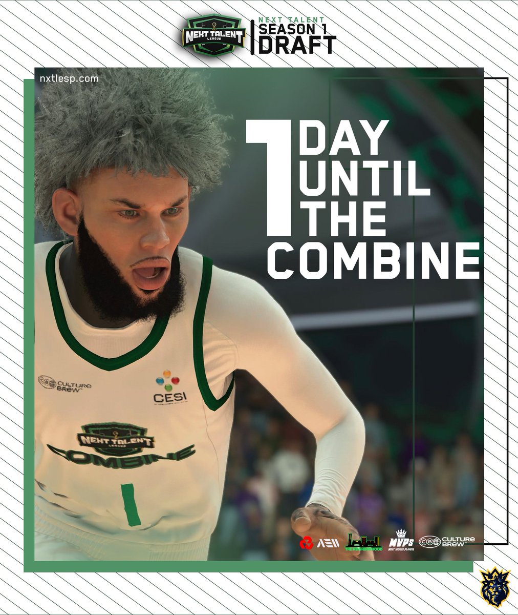 NextTalentEsp's tweet photo. The calm before the storm.... 1 day to go before the @nxtlproam combine. Group play window opens at 12:00 pm est. btw if there is any Locks out there that want to showcase their skill tomorrow before the draft next week DM @KryptoNT_ there is one spot open right now.

@iNetworkSports @youFamousEnough 
@yeynotgaming @MVPs_TV 
@TooColdOrg @RiskTakersGC 
@FTClan2k @DomBookman 
@LoganRadioRocks @EliteKillasGC
