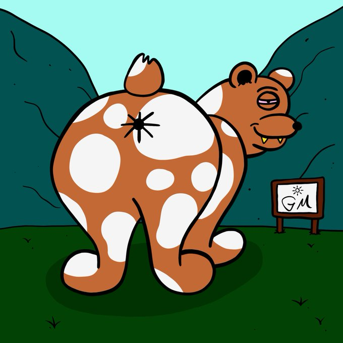 GM☕ Happy #FridayVibes

This Friday's beloved BMA🐻has been remastered, showcasing its large spots &amp; preparing to roar its way onto the blockchain. 

🚨Follow <a href="/LigmaLabsNFTs/">Ligma Labs</a> &amp; Get in on the pinned #Giveaways 

Have a Good Friday #FridayFeeling #fridaymorning