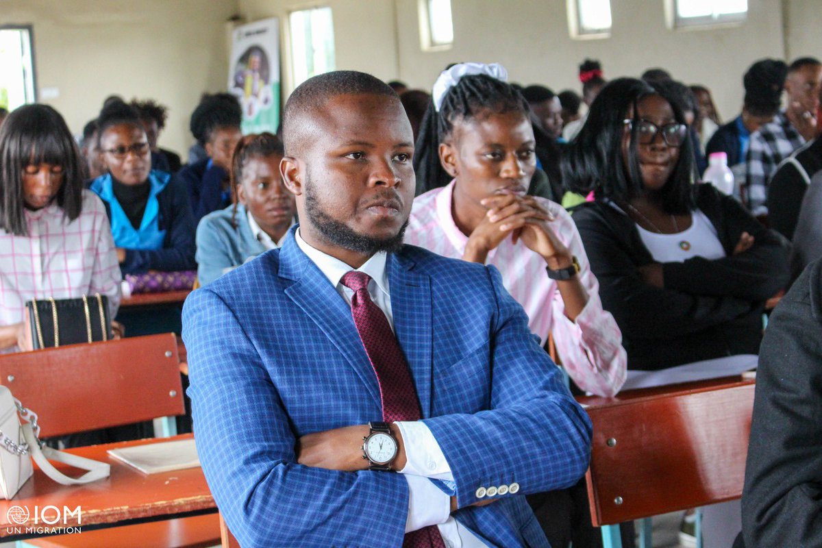 IomZambia's tweet photo. Exciting day with IOM Zambia at @ChresoU, as @UNZambia Youth Association at @UnzaOfficial and @ChresoU welcome new executives! #UNYouths #YUNA #MinistryOfYouthAndSports https://t.co/A7OiFlXMJ7