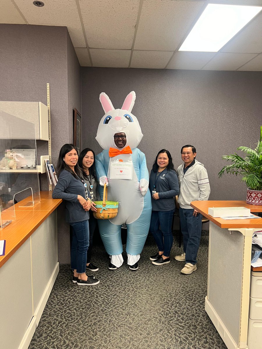 Do our employees carrot all for our community? 🥕 They sure do! Mission executive Dr. Terry Johnsson hopped around campus this week signing up employee volunteers for community service projects with our partner organizations. 🐰 Thank you to everybunny who signed up to volunteer!