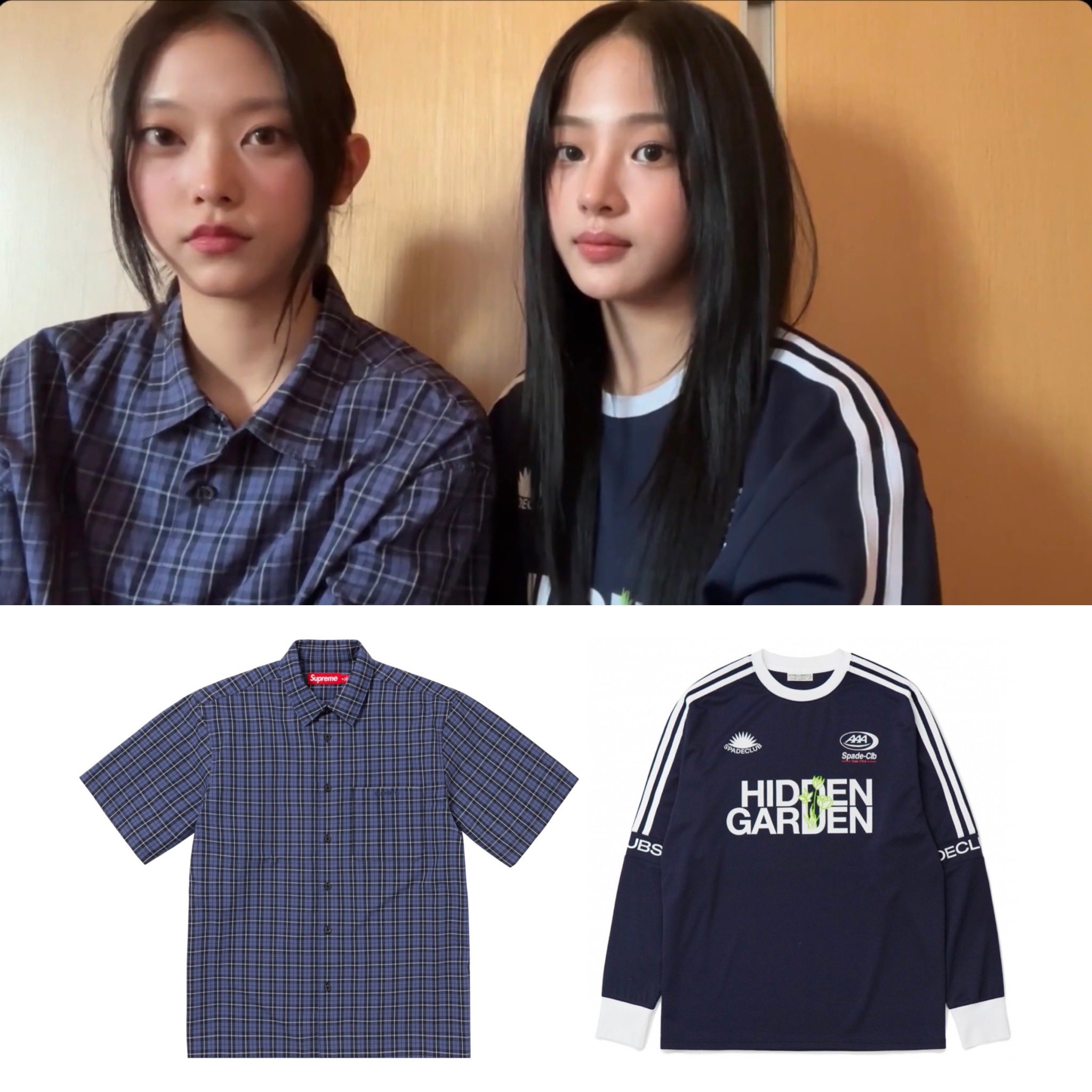 Supreme Loose Fit Mini Plaid S/S Shirt