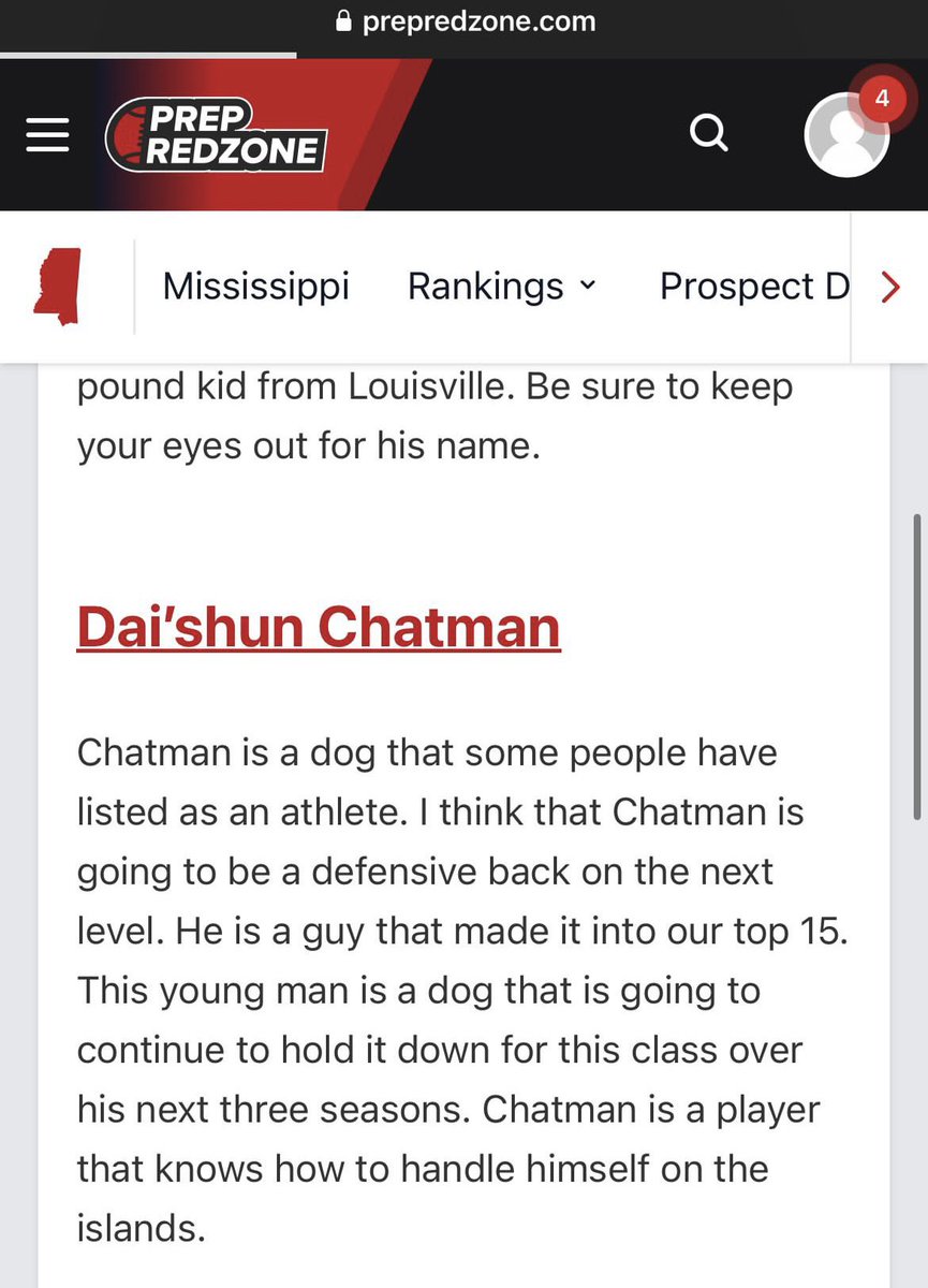 Blessed to be ranked number 10 in Mississippi c/o27 🙏🏿 only gone get better 💯 @CoverGang_CEO @shayhodge3 @ESPN3ALLDAY @MeshAcademy @MacCorleone74 @PrepRedzoneMS @PrepRedzone