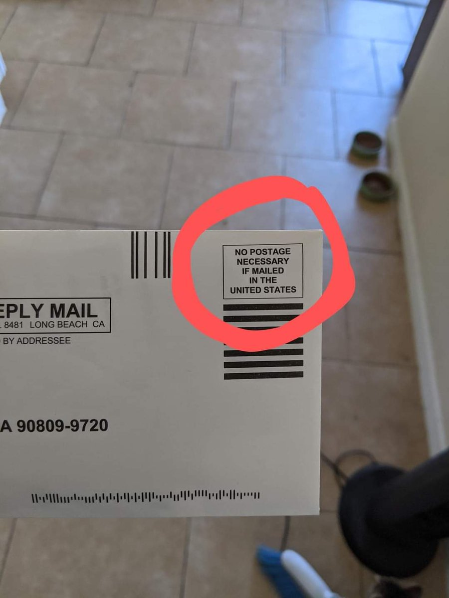 This is great 😆 If you want to support the USPS and also fight junk mail, do what I do. When I get junk mail with a prepaid envelope, I tear up the junk mail, stick it back into it's own prepaid envelope and mail it back. The junk mailers have to pay the USPS to deliver their…