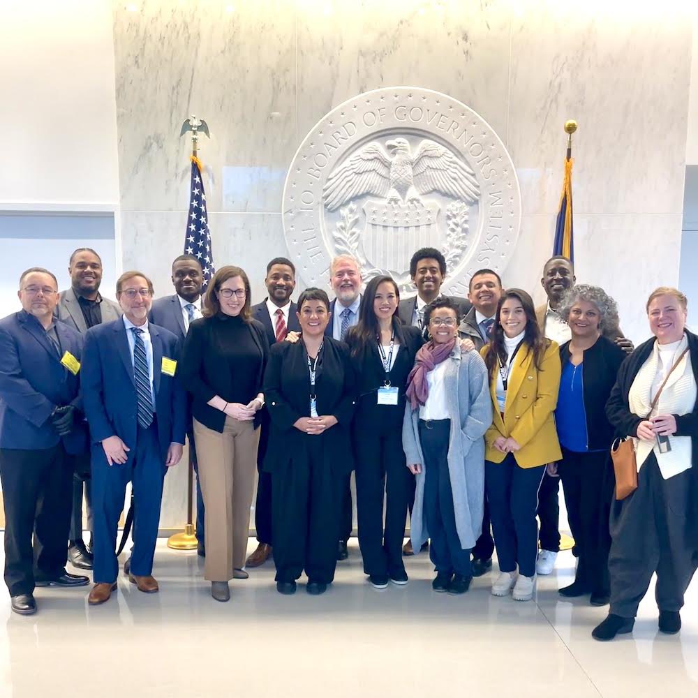 We were honored to join @RiseEconomy and coalition at the Federal Reserve Board of Governors meeting in Washington DC, where we shared the progress on public bank development in California and upcoming groundbreaking applications from local governments.