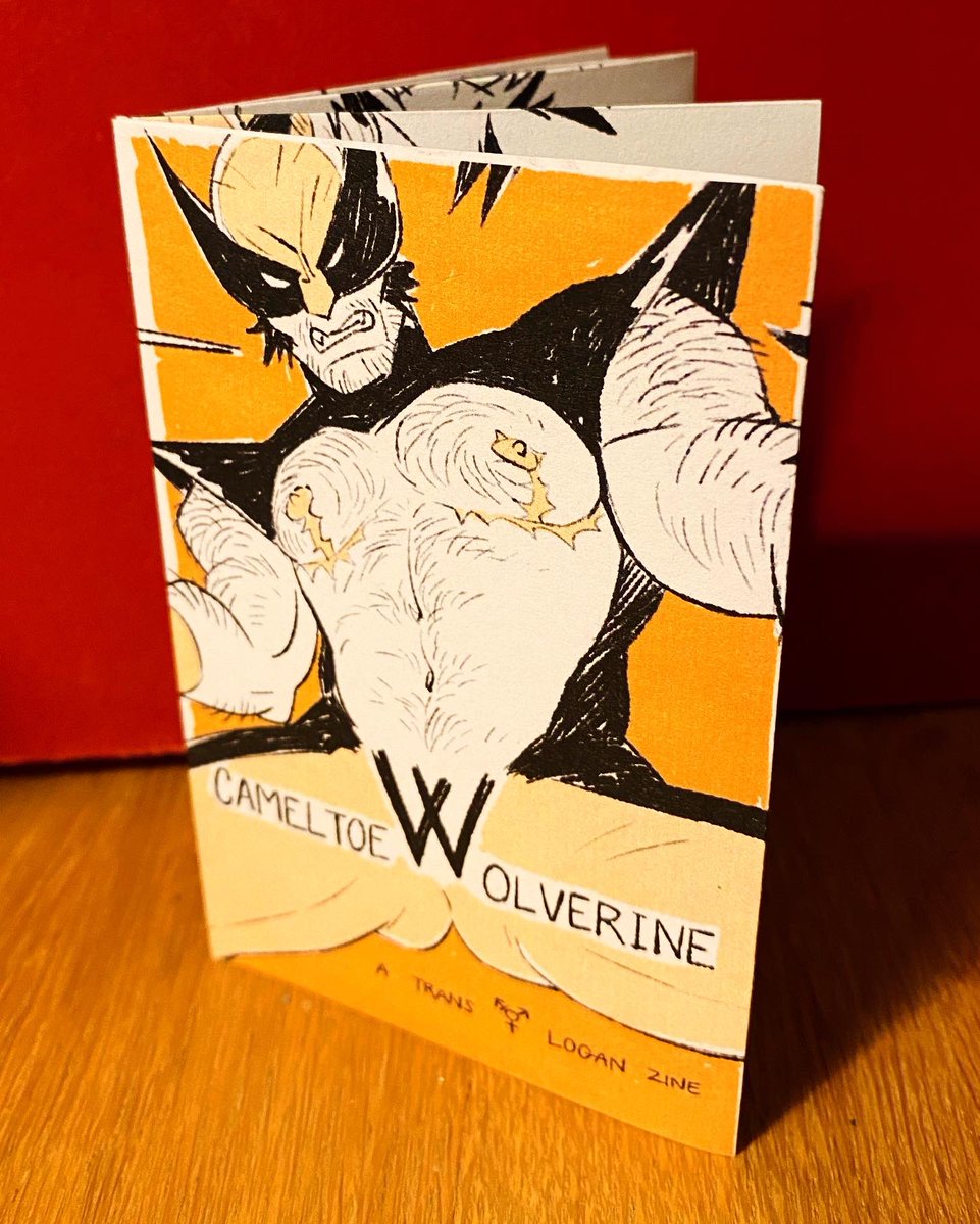 Wolverine serving c*nt is now a zine…come get your boy at BICS tomorrow!!! #xmen #Wolverine