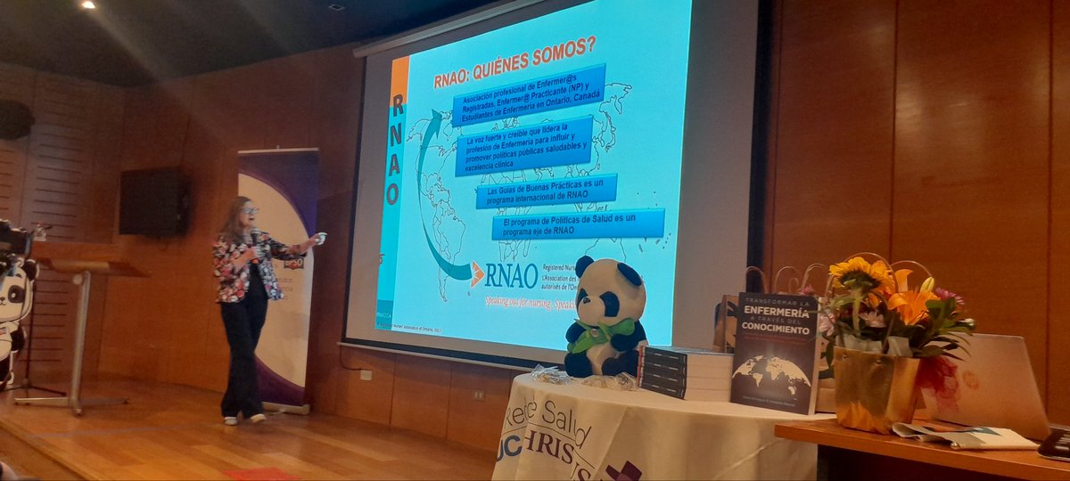 Orgullosos de la visita de <a href="/DorisGrinspun/">Dr. Doris Grinspun 🇨🇦 RN, PhD, FAAN, O.ONT</a> motivando a los champions UC CHRISTUS