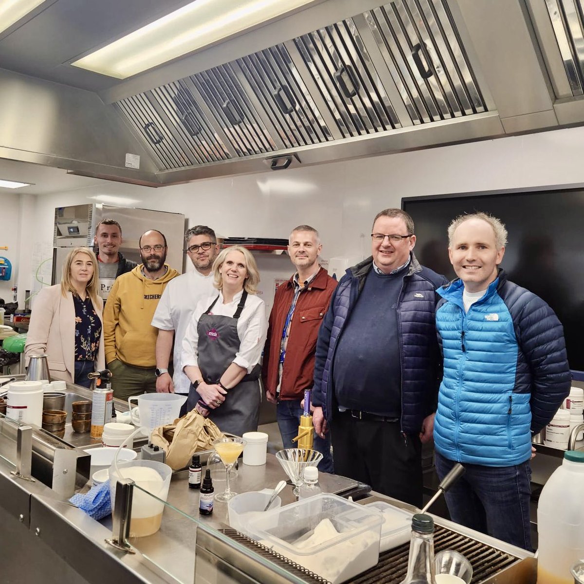 What an inspiring week we’ve had at @bfastmet. Our chefs have worked with lecturers from six different colleges from Northern Ireland over two days showcasing many different techniques. It was so good to connect with some new faces.