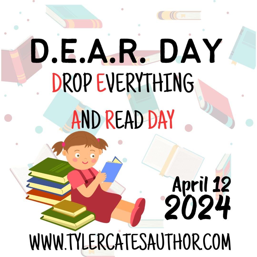 It’s D.E.A.R. Day (Drop Everything And Read)!

#DEARDay #DropEverythingAndRead #booklovers #readerscommunity #ReadersOfTwitter #BookWorm #Reading #read