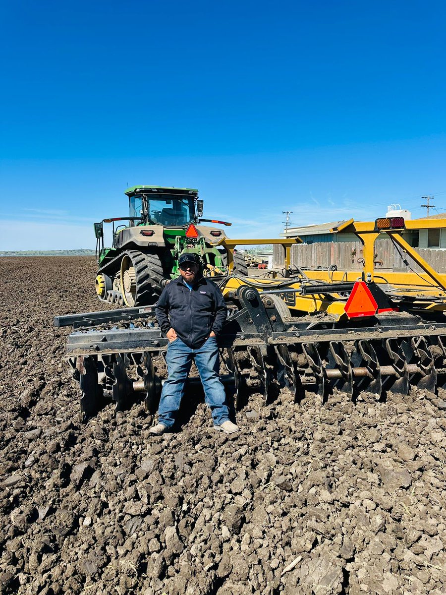 Daniel is harvesting vegetables in Castroville CA. Daily he prepares the soil and connects irrigation pipes that can weigh up to 20 pounds each. A small field can have 1000 pipes spread out and a larger field can have 2000 pipes throughout the field. #WeFeedYou