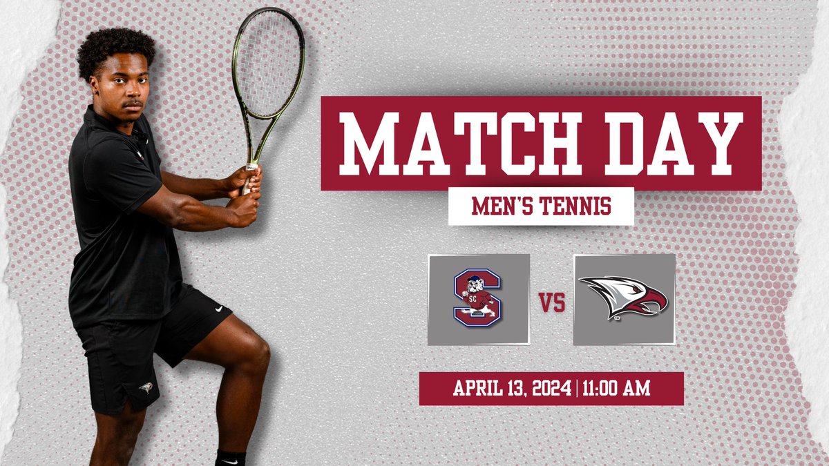 MATCH DAY! The NCCU men's tennis team hosts South Carolina State on Saturday at 11 a.m. for its final regular season conference match. The Eagles are currently 3-1 in MEAC matches this season. #EaglePride @NCCUMT