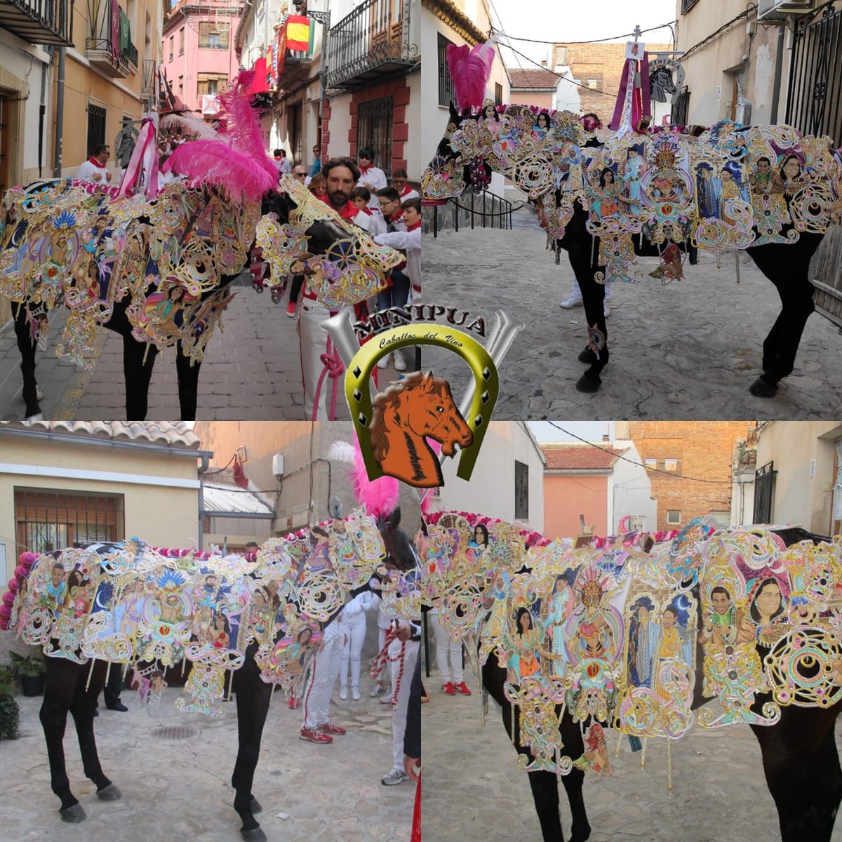 🔻🔻 Si en años pasados nuestro enjaezamiento te sorprendió... 🔻🔻
#CaballosdelVino
#2deMayo
#CaballosdelVinoUNESCO
#patrimonioinmaterialdelahumanidad
#FiestasdeCaravaca
#mayo2024
#CaravacadelaCruz
#Minipua