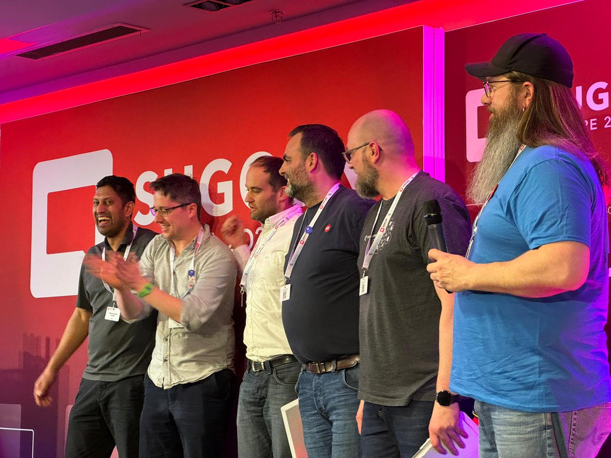 🥁🥁Drumroll please! Last night at #SUGCON, the awards were given out for the #Sitecore #Hackathon 2024 🏆 Best use of AI – Team 451 Unavailable For Legal Reasons Sebastian Winslow Jesper Balle Per Bering 🏆 Best Module for XM/XP or XM Cloud – Cloud Surfers Mohammed Syam