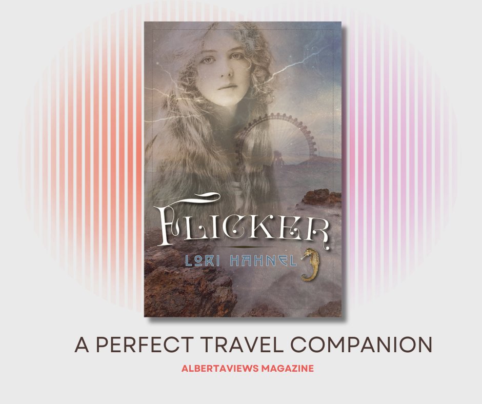 Any train, plane, or car journey would be well served by this fast paced, easy-to-read romance. @LoriHahnel's Flicker reviewed at @albertaviews Magazine: ow.ly/HhbQ50R8L38 #ReadAB #CanList #Romantasy #Romance