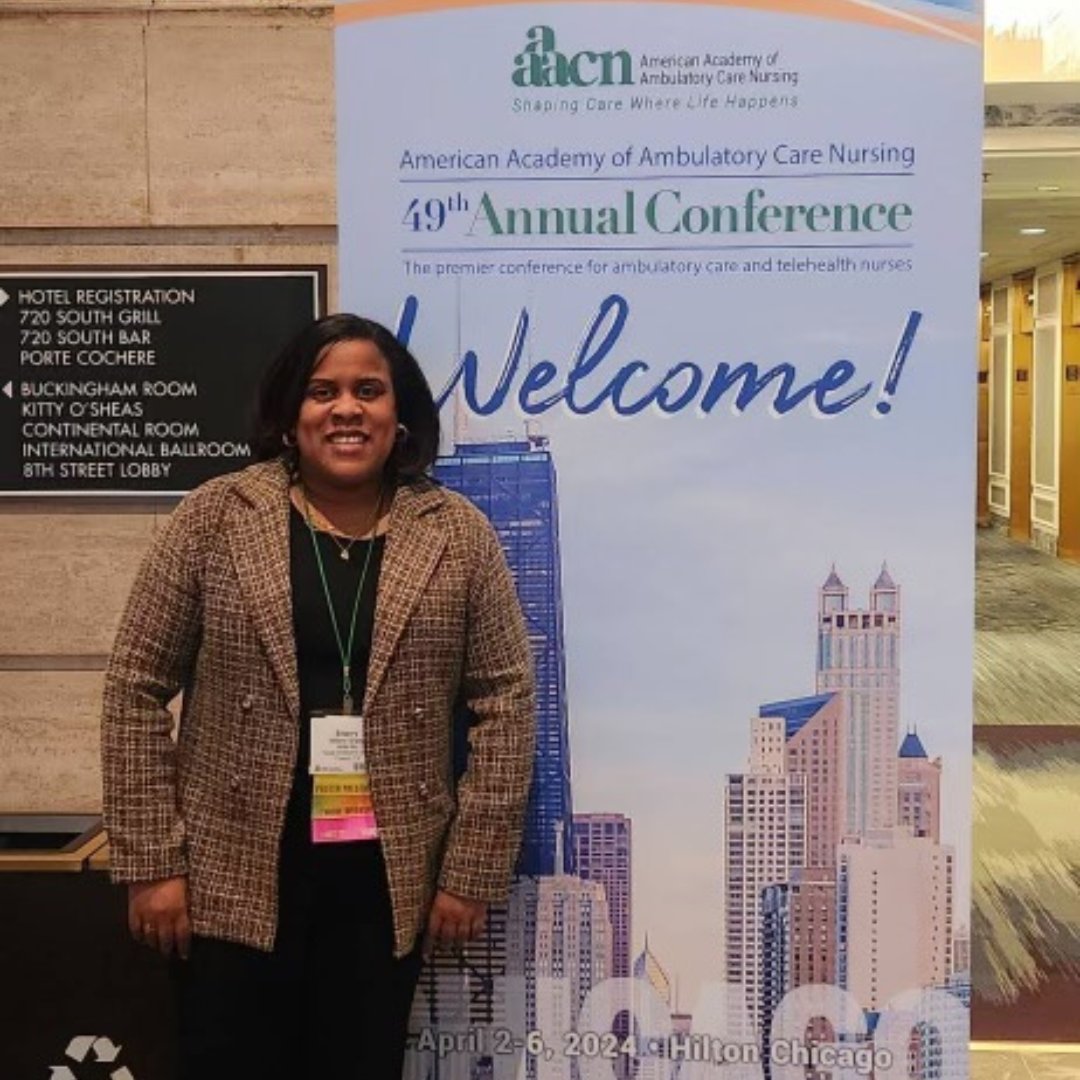 Our #OneAmazingTeam recently attended the prestigious 2024 AAACN Annual Conference in Chicago, where they presented their poster on orientation and retention strategies. ❤️ #AAACN2024 #AmbulatoryCare #NursingLeader #BeTheDifference