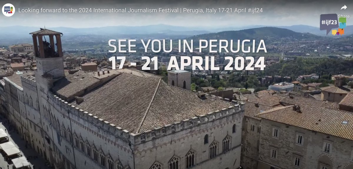 Dear colleagues, next week I'll be in wonderful #Perugia at the #ijf24 International Journalism Festival – hit me up if you're in town and let's grab some Italian coffee. 🤌☕️🇮🇹 @journalismfest
