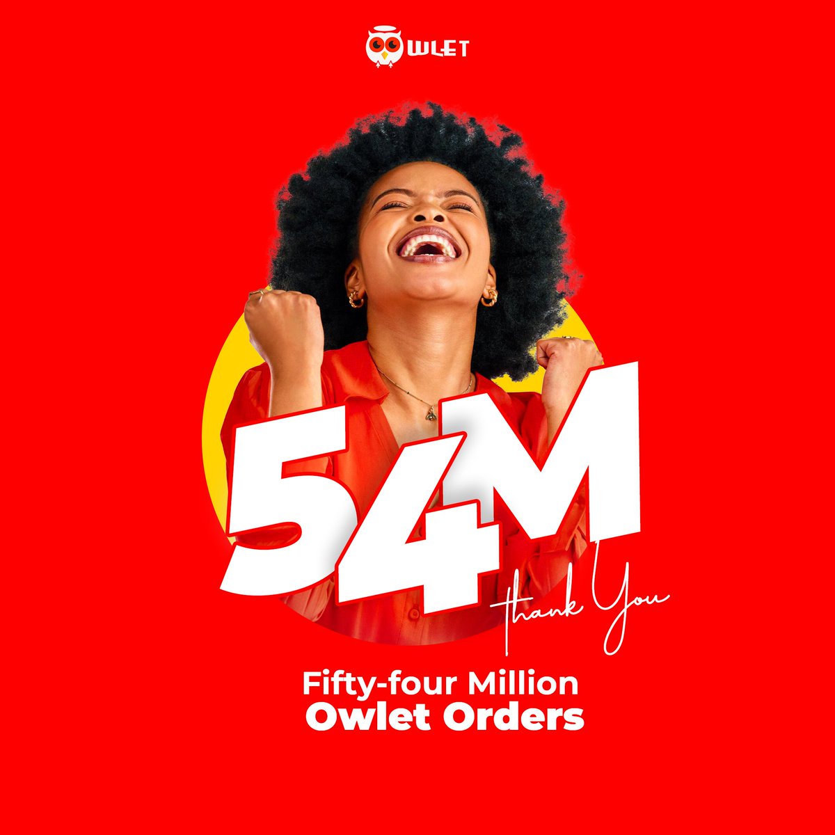 54 million orders completed on the Owlet online 🎉 Join the Owlet family today to increase your brand visibility 💯