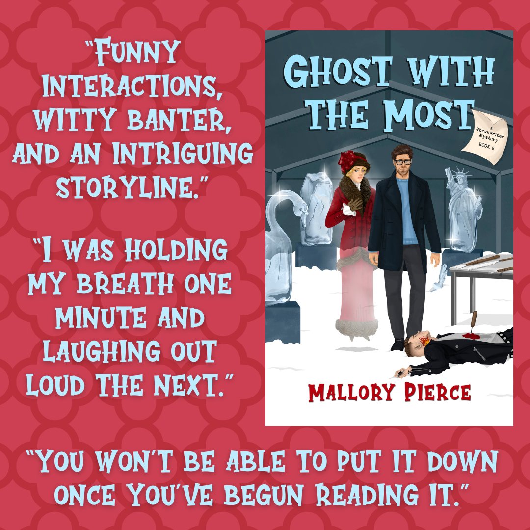 📘🕵️‍♀️👻Have you been ghosted? If not, grab yourself a copy of the #paranormal #cozymystery readers are raving about! GHOST WITH THE MOST is the perfect, 'fast and fun' #weekendread. #KindleUnlimited #newrelease #ghost #whodunnit #FridayReads #mustread mybook.to/GhostWiththeMo…