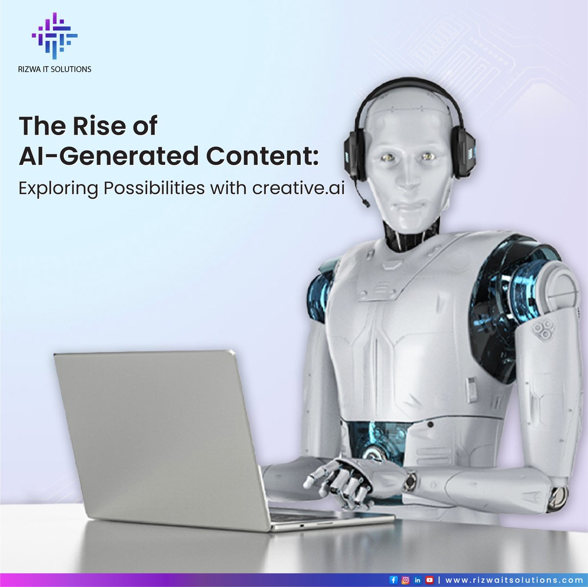 Dive into creativity's realm! Explore endless possibilities with Creative.ai as AI-generated content takes center stage. Witness innovation in every pixel & note.
-
rizwaitsolutions.com/the-rise-of-ai…
-
#AI #Innovation #creativeai #Rizwaitsolutions #RIS #ArtificialIntelligence