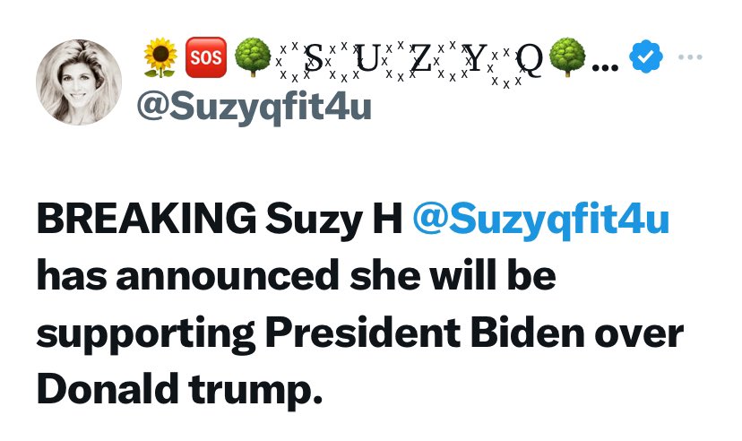 BREAKING : Jennifer M @jensdad4biden has announced she will be supporting President Biden over Donald trump.