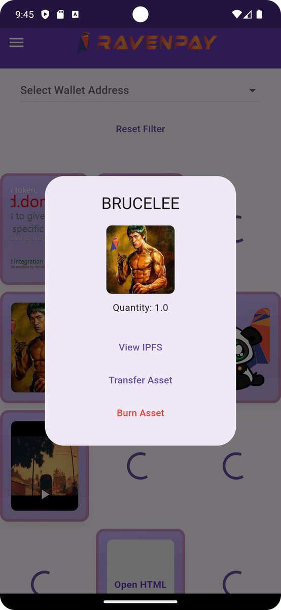 RavenPayApp's tweet image. Cool new asset aware wallets 😎 lol I dislike the layout still.. I’m going to fire my UI designer 👨‍💻 #RVN #Ravencoin #AssetAware #CryptoCommunity $RVN $BTC