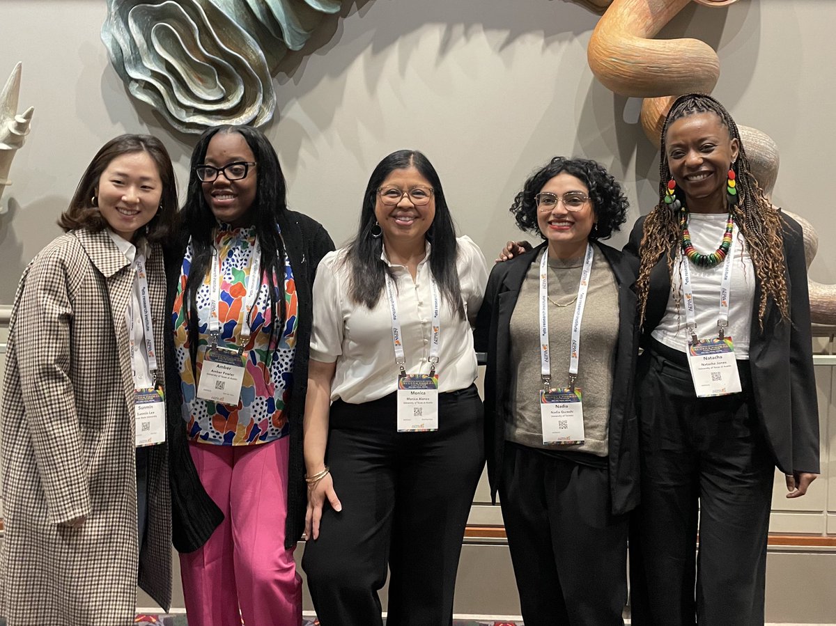 Our panel from this morning’s session: Disrupting Notions of Normalcy and White Supremacy: Radical Imaginations Across Educational Research #AERA24 @AERADivG