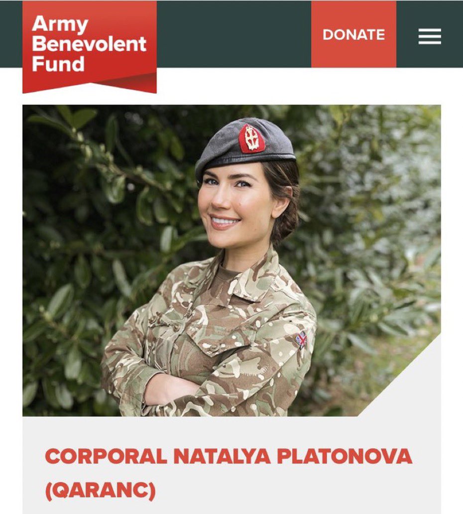 Good Luck everyone, we are very proud of Cpl Natalya Platonova who is taking part in the gruelling challenge. @KDavies30 @AMSCorpsCol