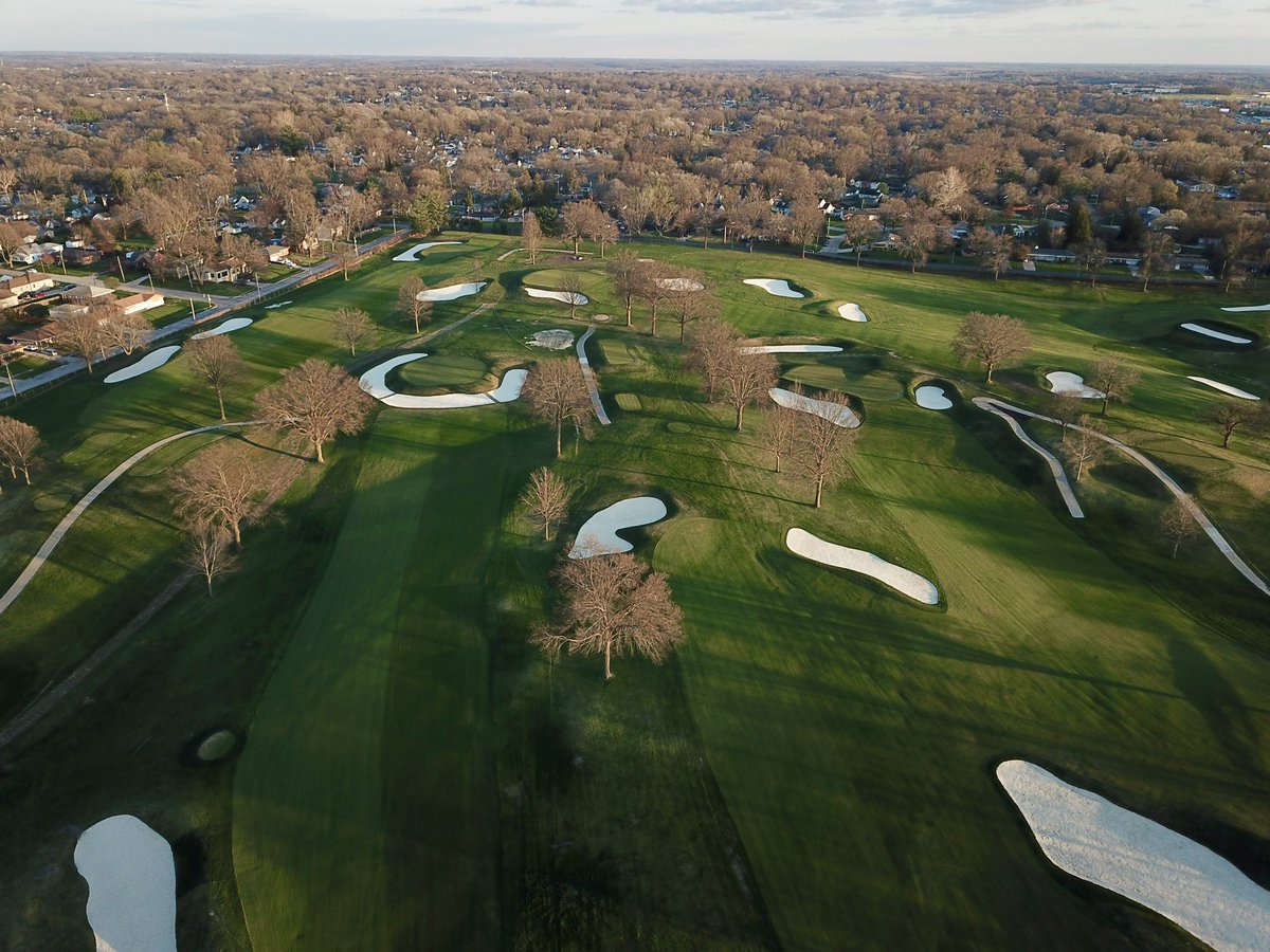 A freshly restored Wakonda Club @PCCTourney @ChampionsTour