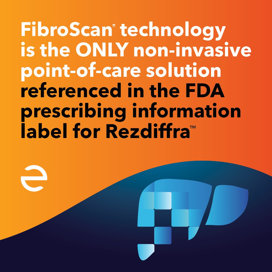 #FibroScan is the only non-invasive point-of-care solution referenced directly in the FDA prescribing information label for #Rezdiffra™– an indispensable partner for gastroenterologists & hepatologists
We’re not just innovating; we’re revolutionizing how we approach #liverhealth
