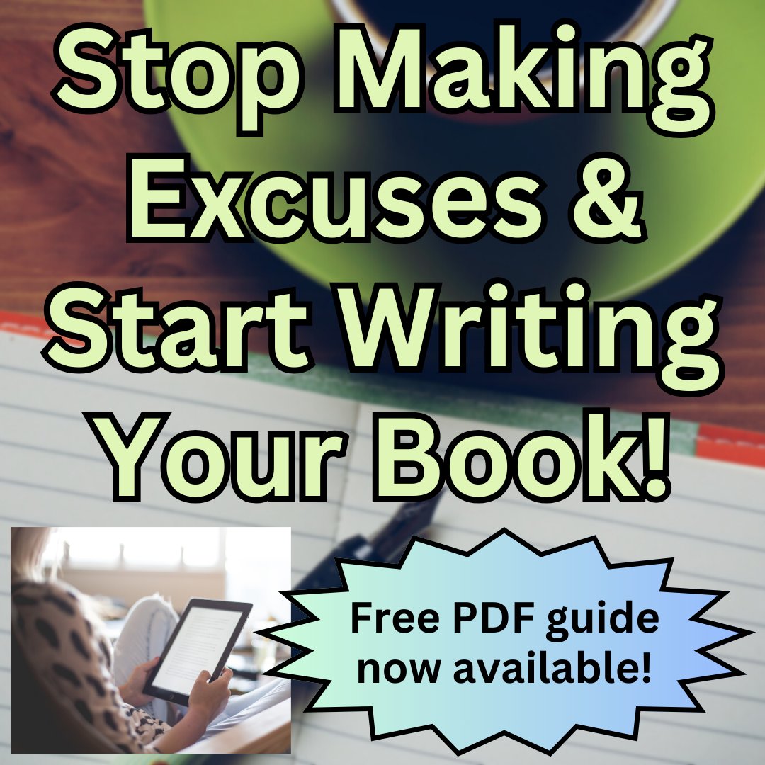 Always thought about writing a book? My free PDF guide - 'Stop Making Excuses & Start Writing Your Book' - will help identify what is stopping you & give you a push to get started with your book! Get your copy at: subscribepage.io/stopmakingexcu… #earlybiz #writing #selfpublishing