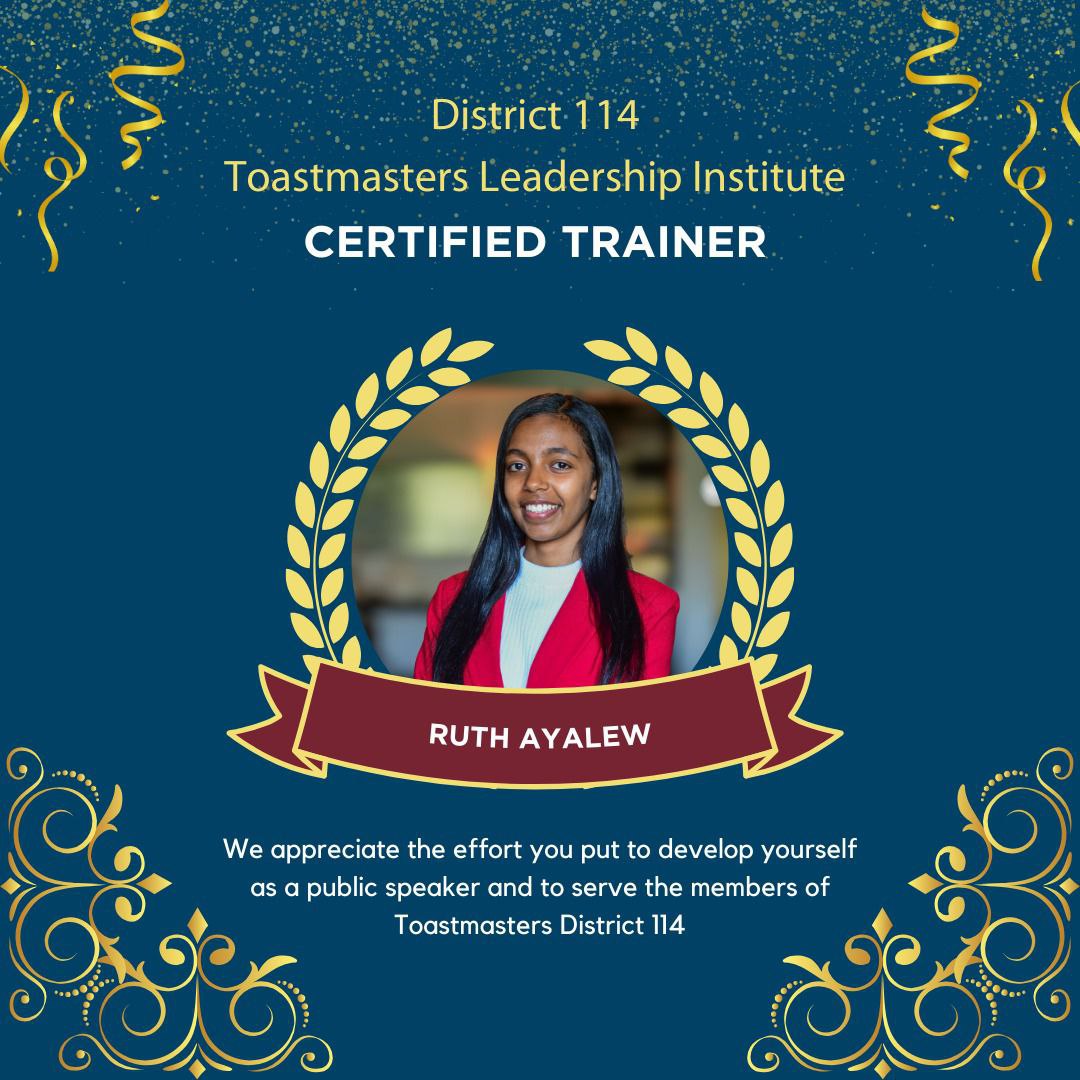 DivisionE_TM's tweet photo. District 114, Division E, extends its warmest congratulations to you on your achievements!👏👏👏

Your dedication and hard work are truly commendable. 

Keep up the excellent work! https://t.co/lR6HGmhS8A