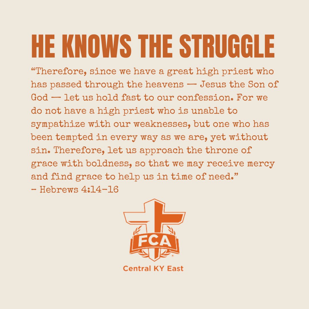 Friday's #FCA #DailyImpactPlay #Devotional -- fcaresources.com/devotional/he-…
#ckyeastfca #ekufca