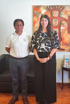 ANdeChile's tweet photo. El gobernador de Antofagasta, Ricardo Cortés, y la conservadora del Archivo Regional, Carolina Castañeda, conversaron sobre la habilitación de la Ex Molinera del Norte que albergará la documentación de la región

➕INFO 👉 https://t.co/2oAxy8RDAp

@GOREAntofagasta https://t.co/xytiZ62WVw