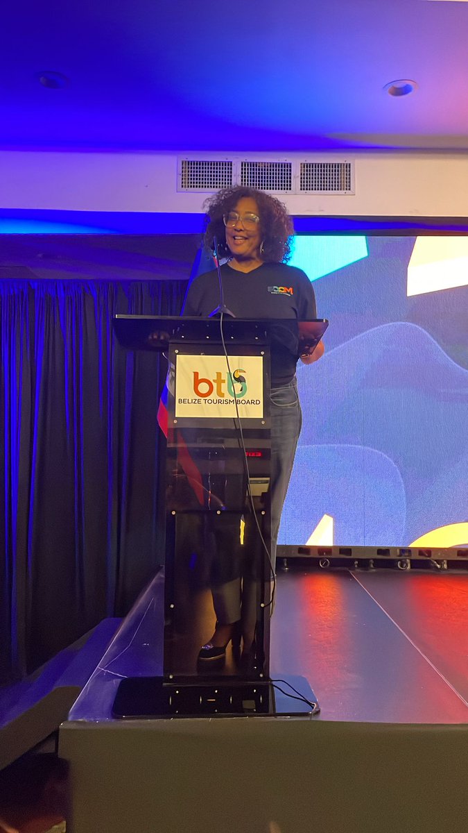 Yesterday, our Programme Manager, Michelle Mason, spoke at the #BOOMForum in #Belize, highlighting our pioneering #collaboration with @belizevacation and the opportunities available to stakeholders in Belize, including our new #WSTHAwards programme. More: sustainablehospitalityalliance.org/belize-tourism…