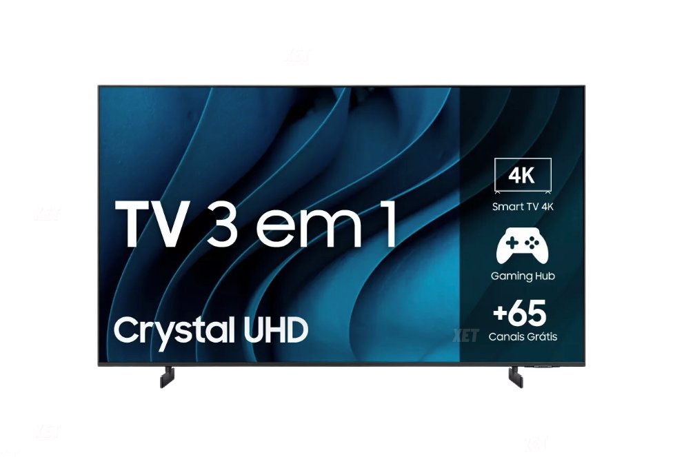 43' SAMSUNG COM GAMING HUB e ainda parceladinha 📺 Smart TV Samsung 4K 43' UHD 💵 R$ 1.740 em até 10x sem juros 🎟️ Use o Cupom: VALE75 Loja Oficial Samsung no ML mercadolivre.com/sec/1gCxBRb