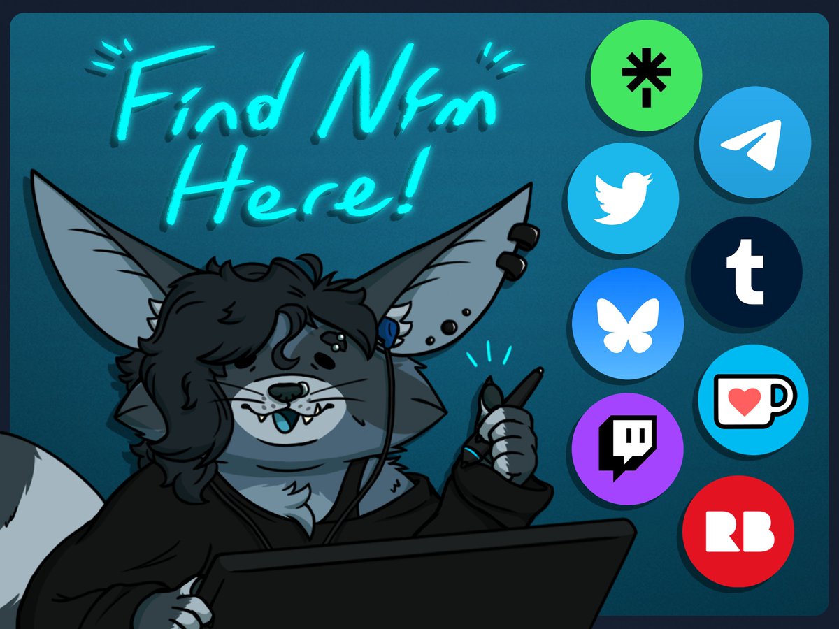 CryptidPunk's tweet image. Hi everyone! I made a Linktree! Here's all my social media where I'll be posting my art and stuff! 🌳

I also put together a Twitch channel where I'll be drawing, playing games, and more! Streaming will start soon! 💜

Go check em out and more links to my art below! 🌙🖤💙🩵✨