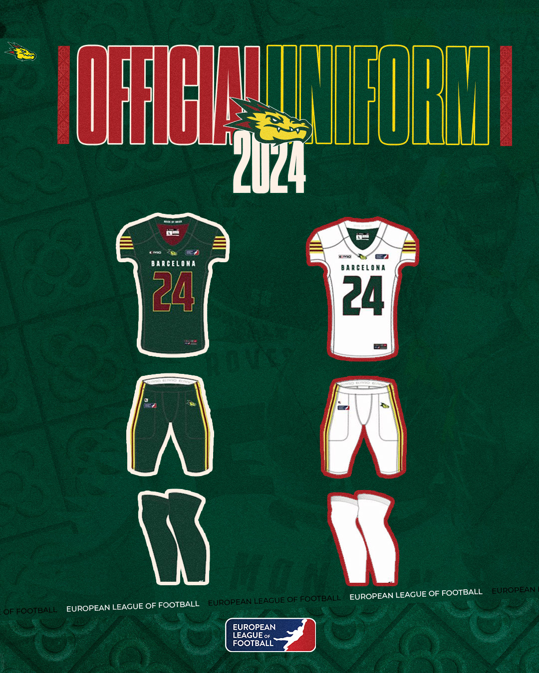 Barcelona Football Uniforms History