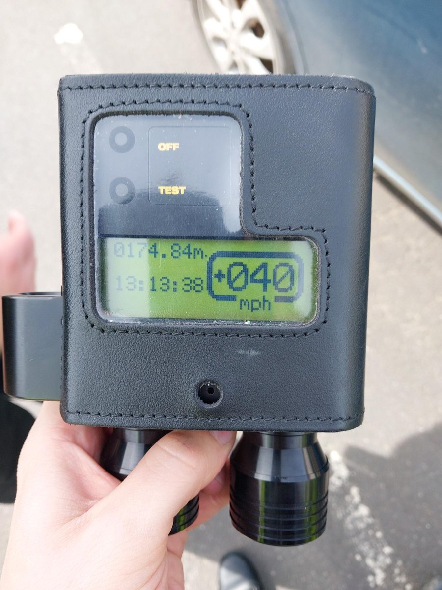 Busy afternoon for PC Wilson and PC Costin. After requests from local residence of #Sevenoaks. They have been out doing speed enforcement in #SEAL and #WESTERHAM. Resulting in 4 Traffic offence reports and countless drivers spoken to about speeding.