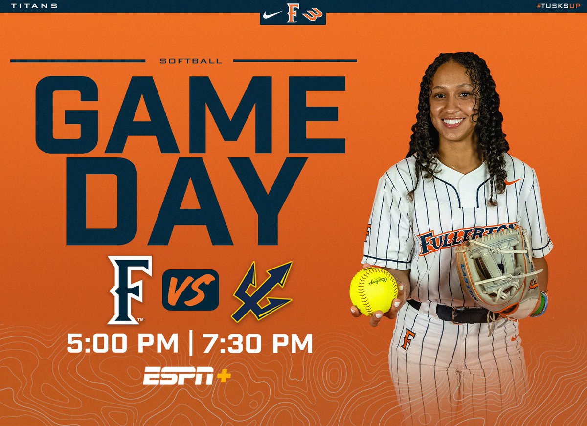 It's GAMEDAY!! Titans kick off the weekend at home with a doubleheader against UC San Diego. 🎟️bit.ly/4bgUnq5 📊bit.ly/42x33ES 📺es.pn/3TXpY8l 📺es.pn/3VUyhEs #TusksUp
