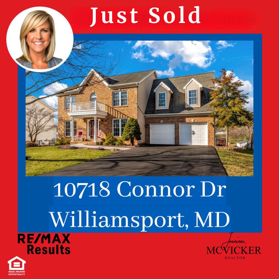 Two settlements yesterday! Thank you so much to my sellers for their trust and congratulations to the happy new owners! 
Jeanine McVicker Team RE/MAX Results 240-707-3200 O | 301-331-7744 Cell.
#realtor #realestate #remax #remaxhustle  #hagerstown #hagerstownmd #marylandrealtor