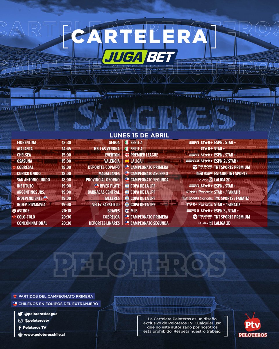 Peloteros TV tweet media