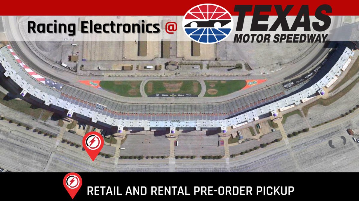 🏁We are OPEN at @TXMotorSpeedway🏁 Stop by and see us between Gates 2 & 3 to pick up your pre-ordered scanner rentals and race day retail purchases! ⏰ Opening Times: Friday - 2:00 pm Saturday - 8:00 am Sunday - 9:00 am #REequipped | @PRNlive | #NASCAR | #SpeedyCash250