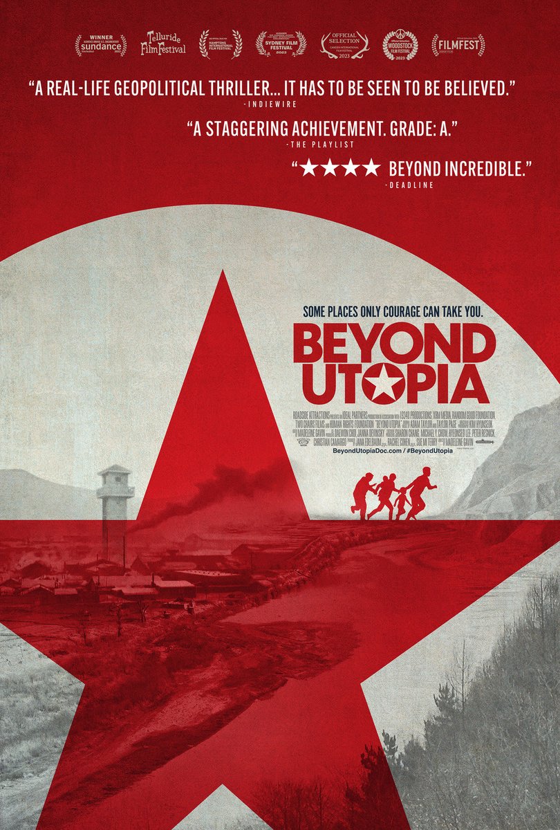 HRNK is delighted to invite you to a screening of the award-winning documentary #BeyondUtopia on Monday, April 22 from 3:00 to 6:00 p.m. at the DACOR Bacon House (1801 F Street NW, Washington, DC).
Please click the link to RSVP: docs.google.com/forms/d/e/1FAI…
#NorthKoreanEscapee