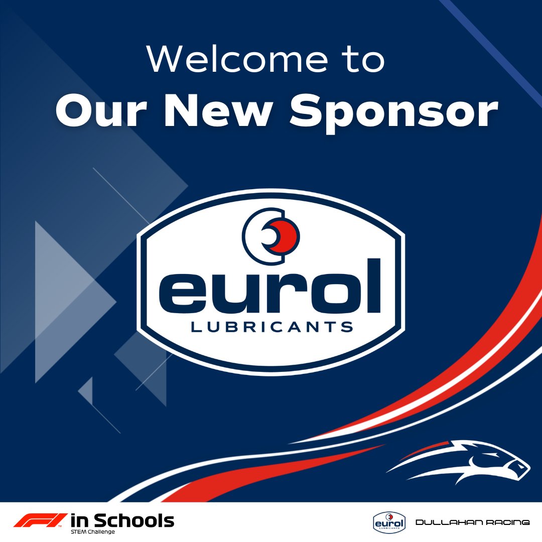 We are delighted to announce new title partners @eurol_global through @bardahlireland Many Thanks to Killian and everyone at Eurol and Bardahl for supporting the team on our journey to the national finals.

#eurol #f1 #dullahanracing #stem #engineering #f1inschools #stdavids